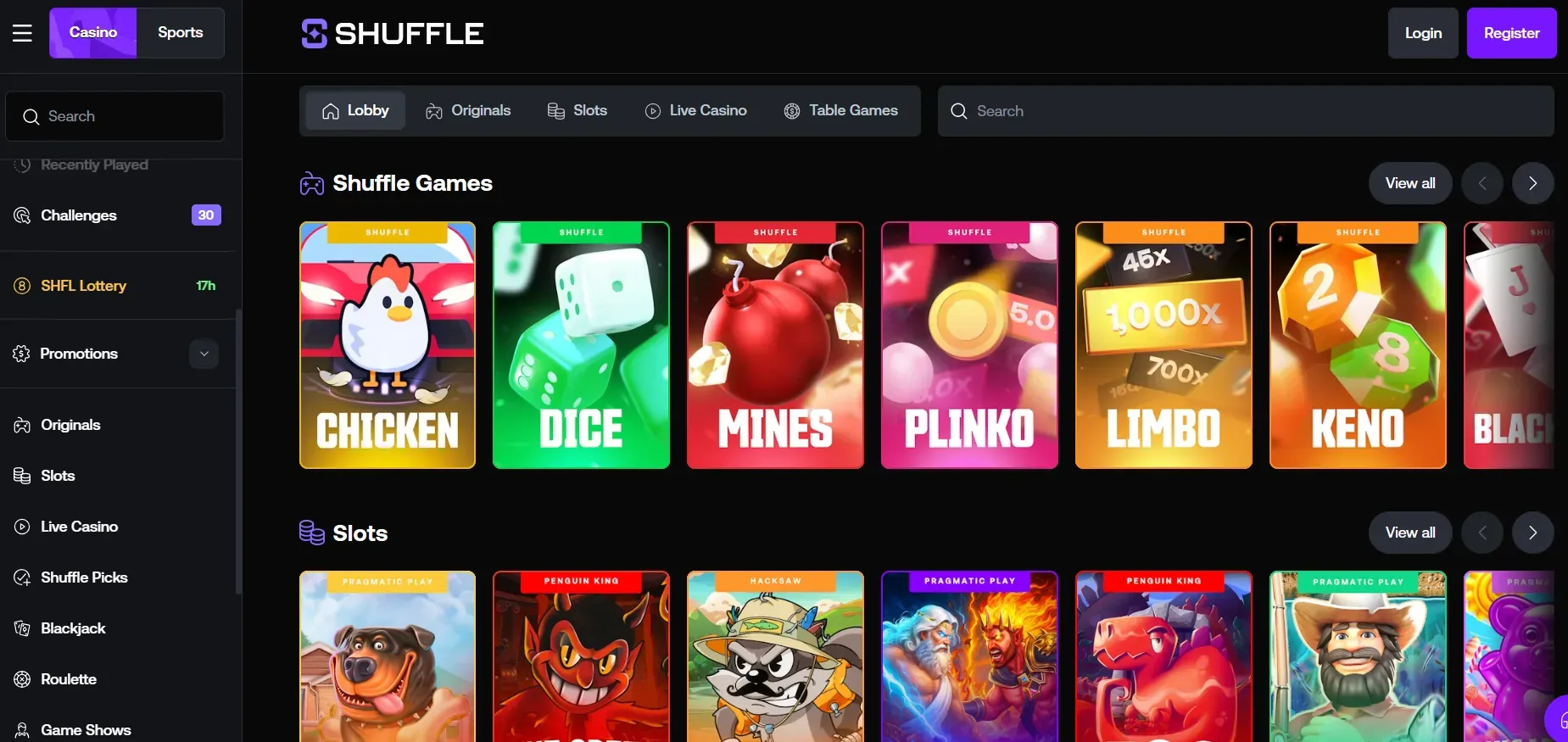 Shuffle Casino